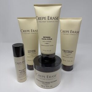 Crepe Erase Trufirm Complex 5 Piece Set *Sealed NOS Repair Restorative Refining